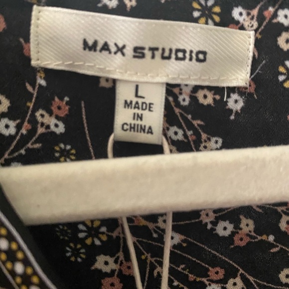 Max Studio Ruffled Surpliced Dress - Picture 5 of 6